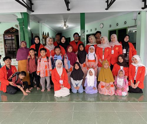 KKN-IPE AIK UMPKU Kelompok 7 Mengajar di TPA Al-Barokah
