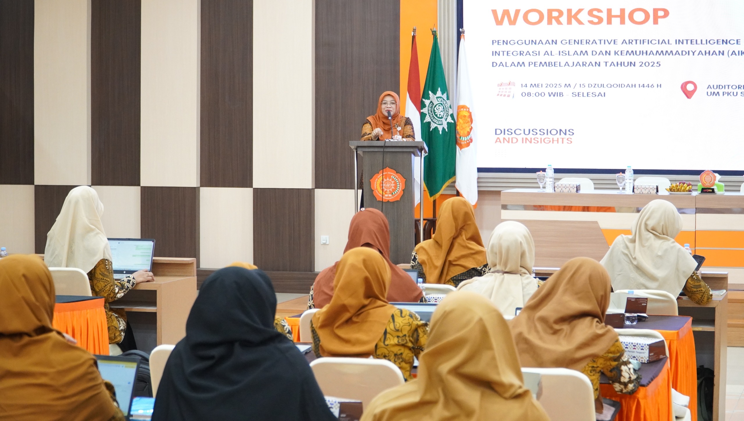 Auditorium umpku, pembukaan workshop