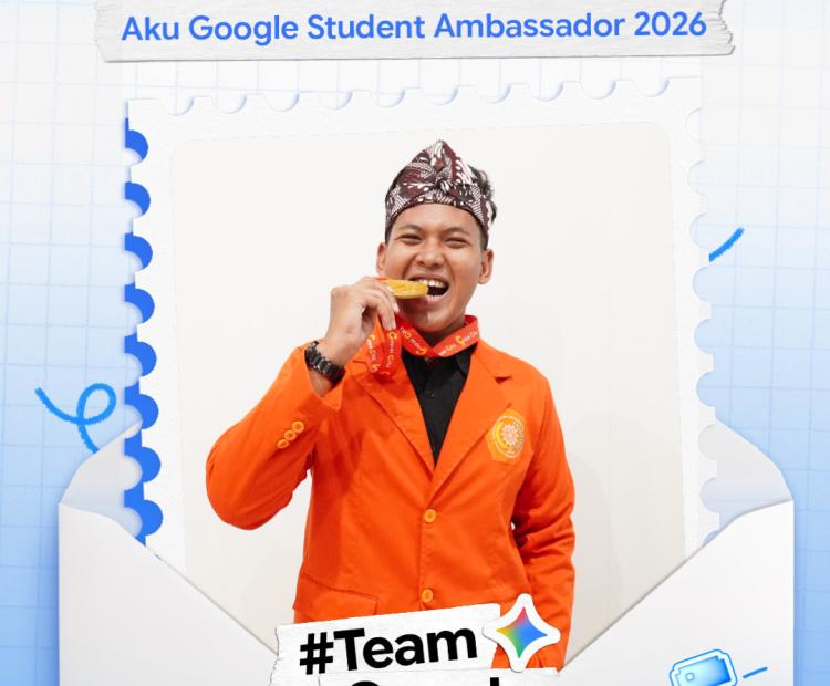 Muhamad Fakih Terpilih sebagai Google Student Ambassador 2026